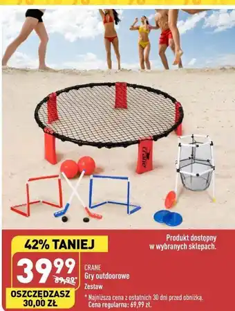 ALDI Gra outdorowa crane oferta