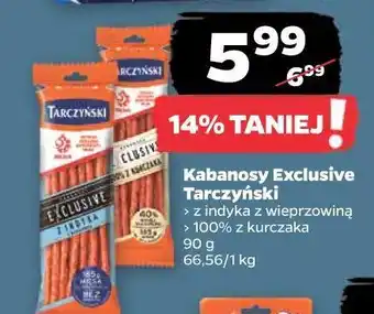 Netto Kabanosy 100% z kurczaka tarczyński exclusive oferta