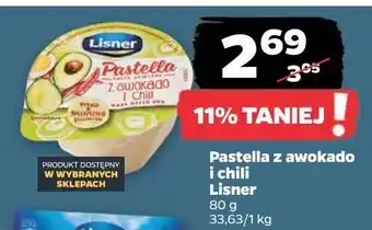 Netto Pasta jajeczna z awokado i chili lisner pastella oferta