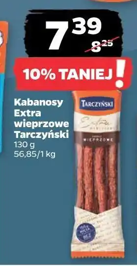 Netto Kabanosy wieprzowe tarczyński kabanos extra oferta
