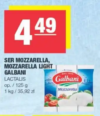 Spar SER MOZZARELLA, MOZZARELLA LIGHT GALBANI 125 g oferta