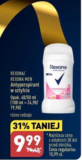 ALDI Antyperspirant rexona sexy bouquet oferta
