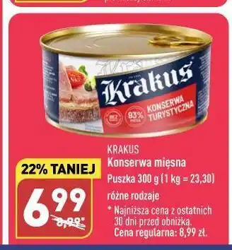 ALDI Konserwa tyrolska krakus animex oferta