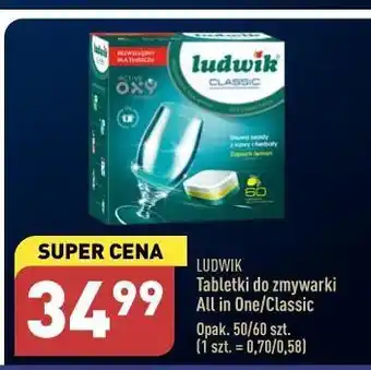 ALDI Tabletki do zmywarek ludwik classic oferta