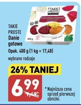 ALDI Kotlet mielony z buraczkami puree takie proste oferta