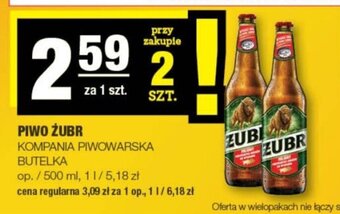 Spar PIWO ŻUBR 500 ml oferta