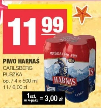 Spar PIWO HARNAŚ 4 x 500 ml oferta