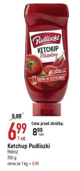 E.Leclerc Ketchup pikantny pudliszki oferta