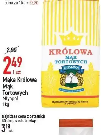 E.Leclerc Mąka królowa mąk tortowych młynpol oferta