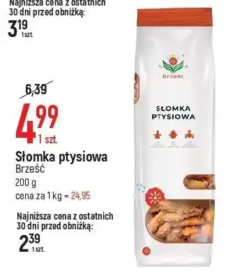 E.Leclerc Słomka ptysiowa brześć oferta