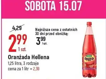 E.Leclerc Oranżada czerwona hellena oferta