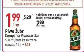E.Leclerc Piwo żubr 1768 oferta