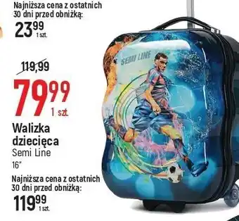 E.Leclerc Walizka dziecięca 16 semi line oferta
