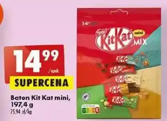 Biedronka Batony mix kitkat mini oferta