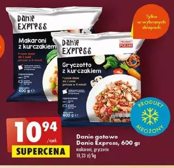 Biedronka Gryczotto z kurczakiem danie express oferta