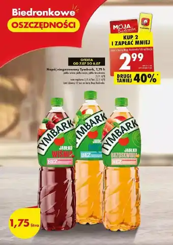 Biedronka Napój jabłko-mięta tymbark 1936 oferta