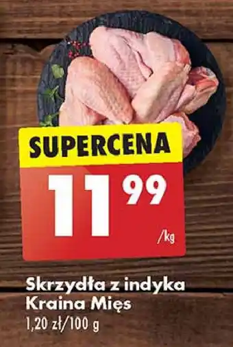 Biedronka Skrzydła z indyka oferta