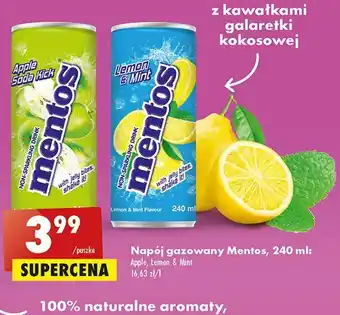 Biedronka Napój lemon & mint oferta