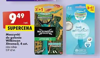 Biedronka Maszynka do golenia coconut delight oferta