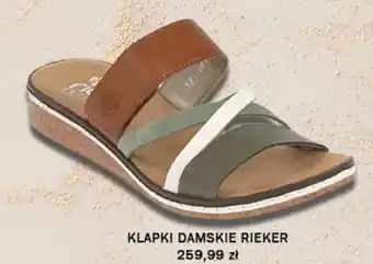 Deichmann Klapki damskie rieker oferta