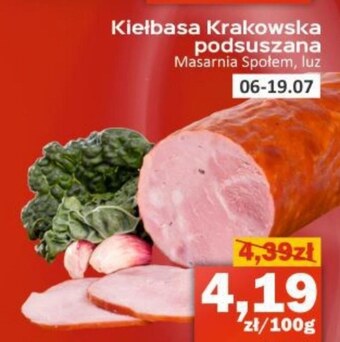 Społem Kiełbasa masarnia społem oferta