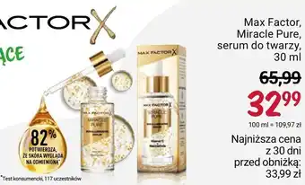 Rossmann Serum do twarzy max factor oferta