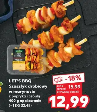 Kaufland Szaszłyki let's bbq oferta