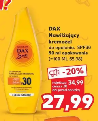 Kaufland Krem do opalania dax sun oferta