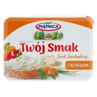 Prim Market Piątnica twój smak serek śmietankowy z przyprawami 135 g oferta
