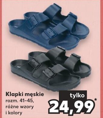Kaufland Klapki męskie oferta