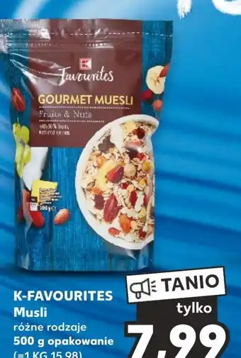 Kaufland Musli k-favourites oferta