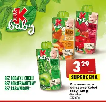 Biedronka Mus czerwone warzywa oferta