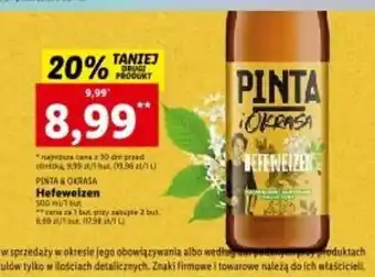 Lidl Pinta & Okrasa Hefeweizen 500ml oferta