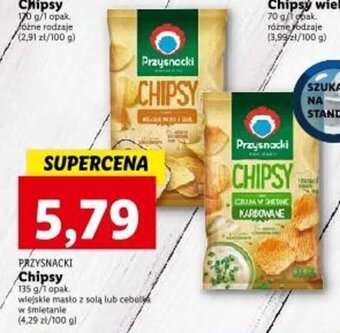 Lidl PRZYSNACKI Chipsy 135 g oferta