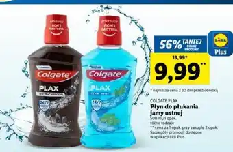 Lidl Colgate PLAX Płyn do płukania jamy ustnej 500ml oferta