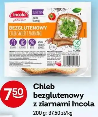 Żabka Chleb bezglutenowy z ziarnami ncola oferta