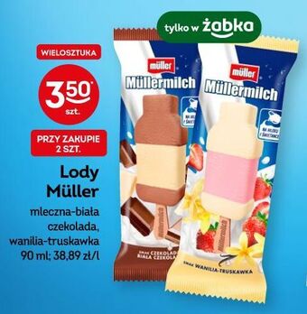 Żabka Lody muller oferta