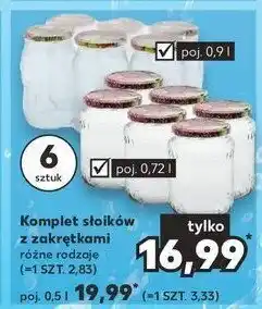 Kaufland Słoik z zakrętką 720 ml oferta
