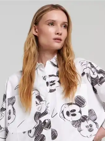 Koszula oversize myszka miki