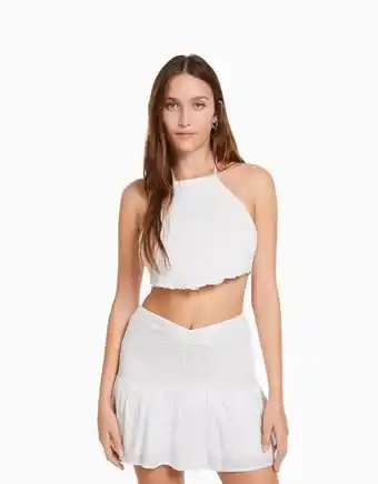 Bershka Spódnicospodenki mini z gumkami oferta