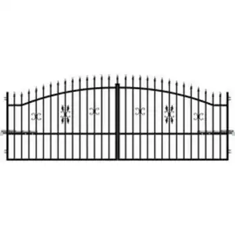 Leroy Merlin Brama dwuskrzydłowa eliza iii 4x1,5 m automat polargos oferta