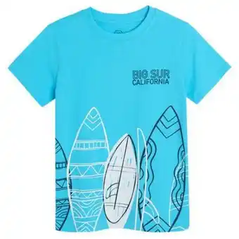 Cool club, t-shirt chłopięcy, niebieski