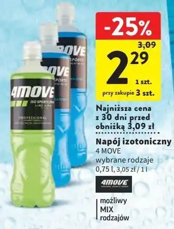 Intermarche Napój lime&mint 4move oferta
