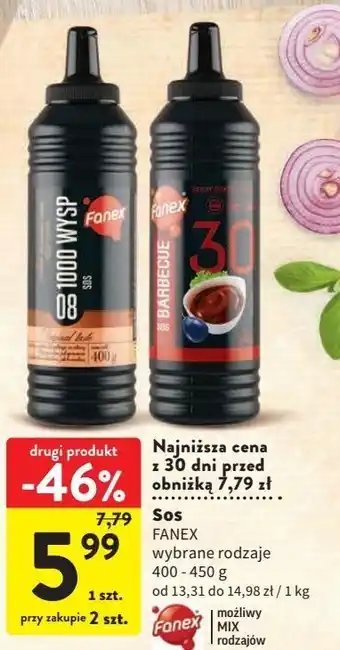 Intermarche Sos barbecue fanex oferta