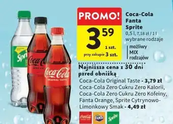 Intermarche Napój pomarańczowy fanta oferta