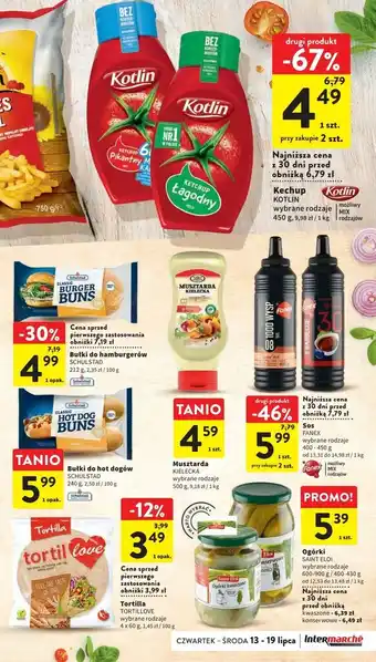 Intermarche Ketchup łagodny kotlin oferta