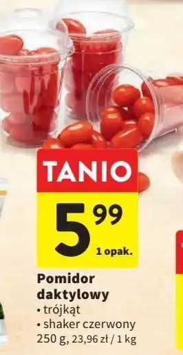 Pomidor daktylowy trójkąt