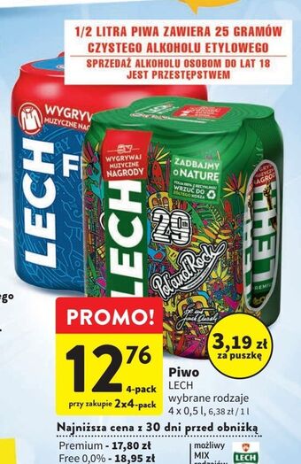 Intermarche Piwo lech premium oferta