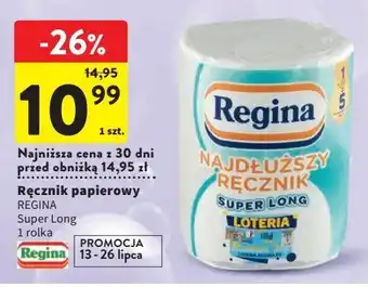 Intermarche Ręcznik papierowy regina najdłuższy oferta