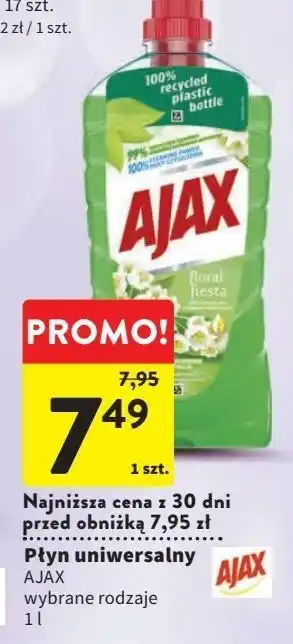 Intermarche Płyn do mycia konwalie ajax floral fiesta oferta